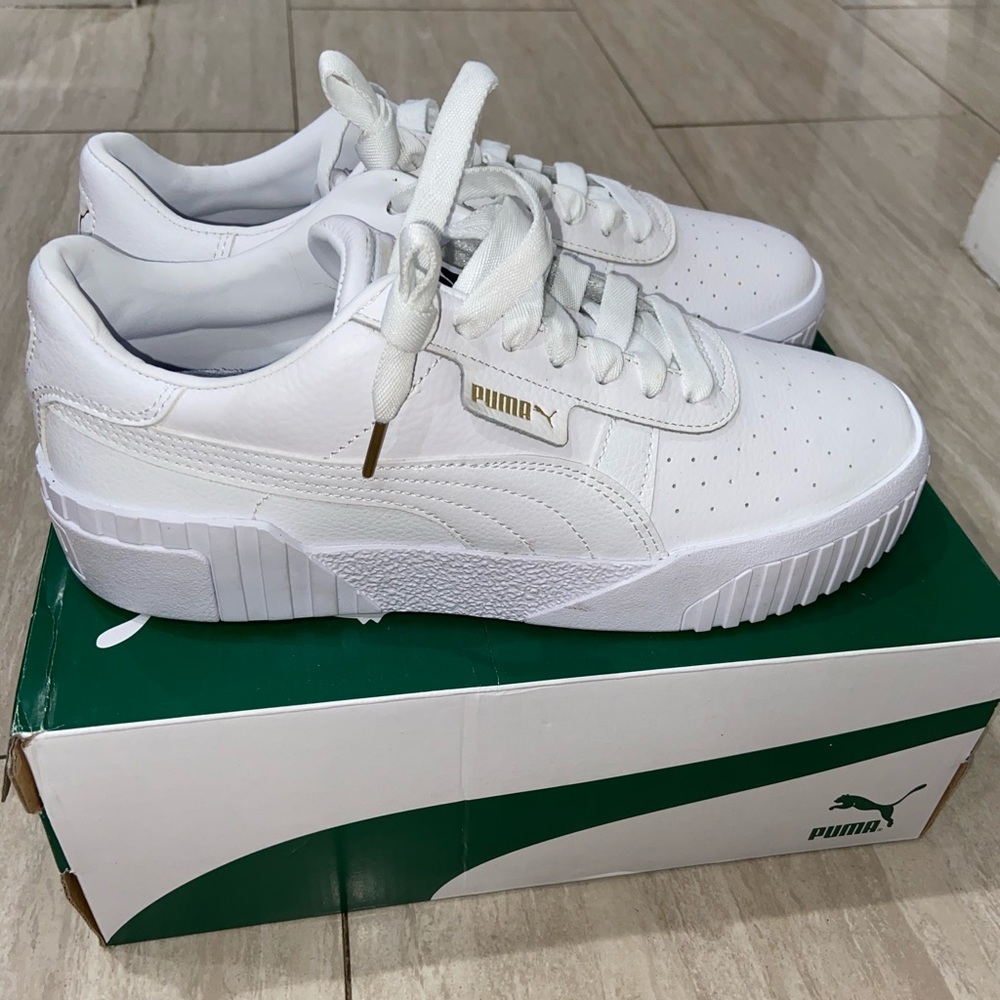 White Puma Sneakers